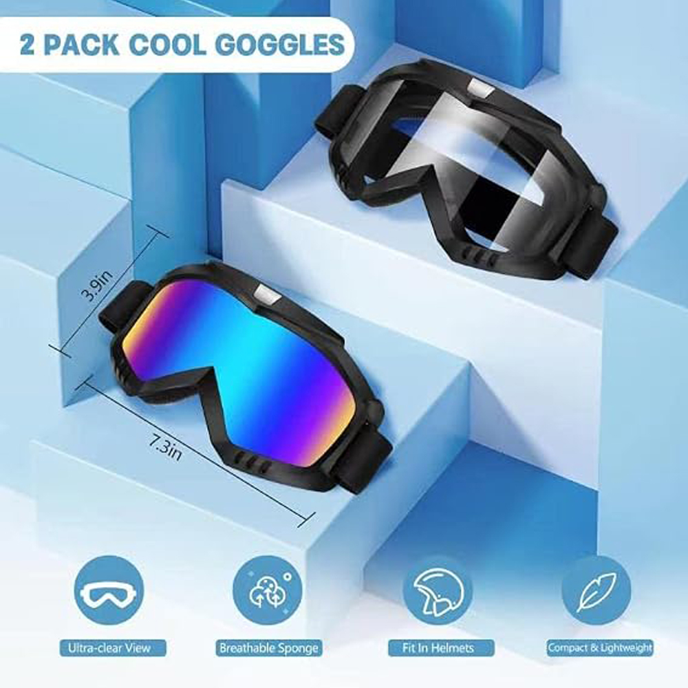 Motocross Goggles Layer Anti F - Anti Pollution Mask ulasan dan harga