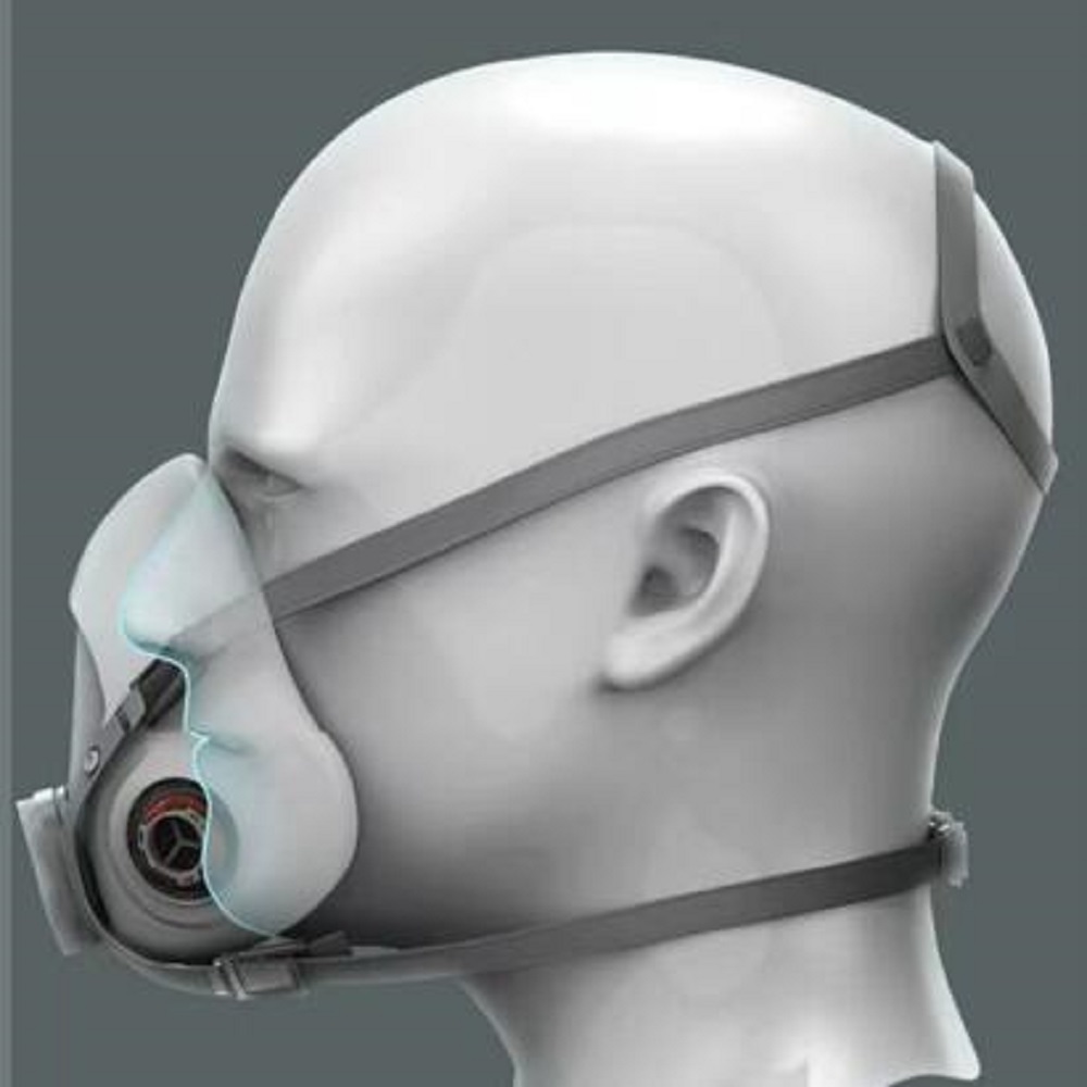 6200 Dust Gas Mask Half Face W - Dust Mask Construction ulasan dan harga