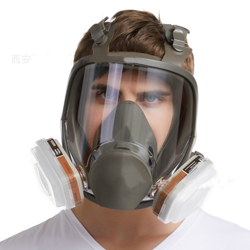 Anti-Fog Dustproof 6800 Full F - Anti Pollution Mask ulasan dan harga
