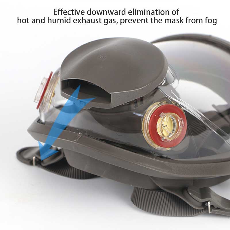 Anti-Fog Dustproof 6800 Full F - Anti Pollution Mask ulasan dan harga