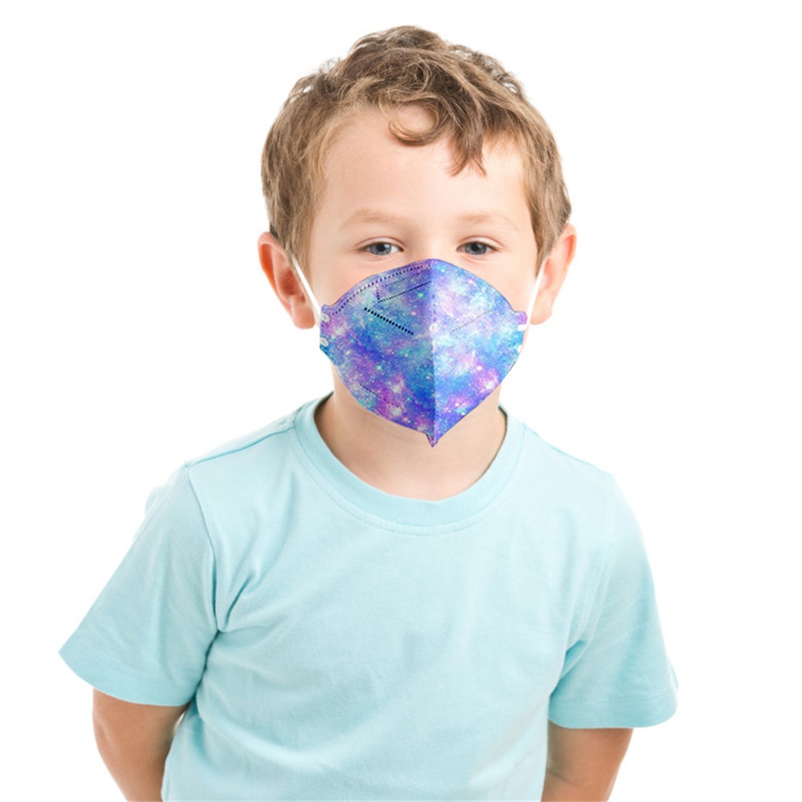 Galax Print Face Mask Kids Dis - Kids Face Mask ulasan dan harga