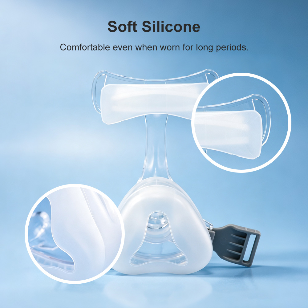 Universal CPAP Nasal Mask with - Silicone Mask Bracket ulasan dan harga