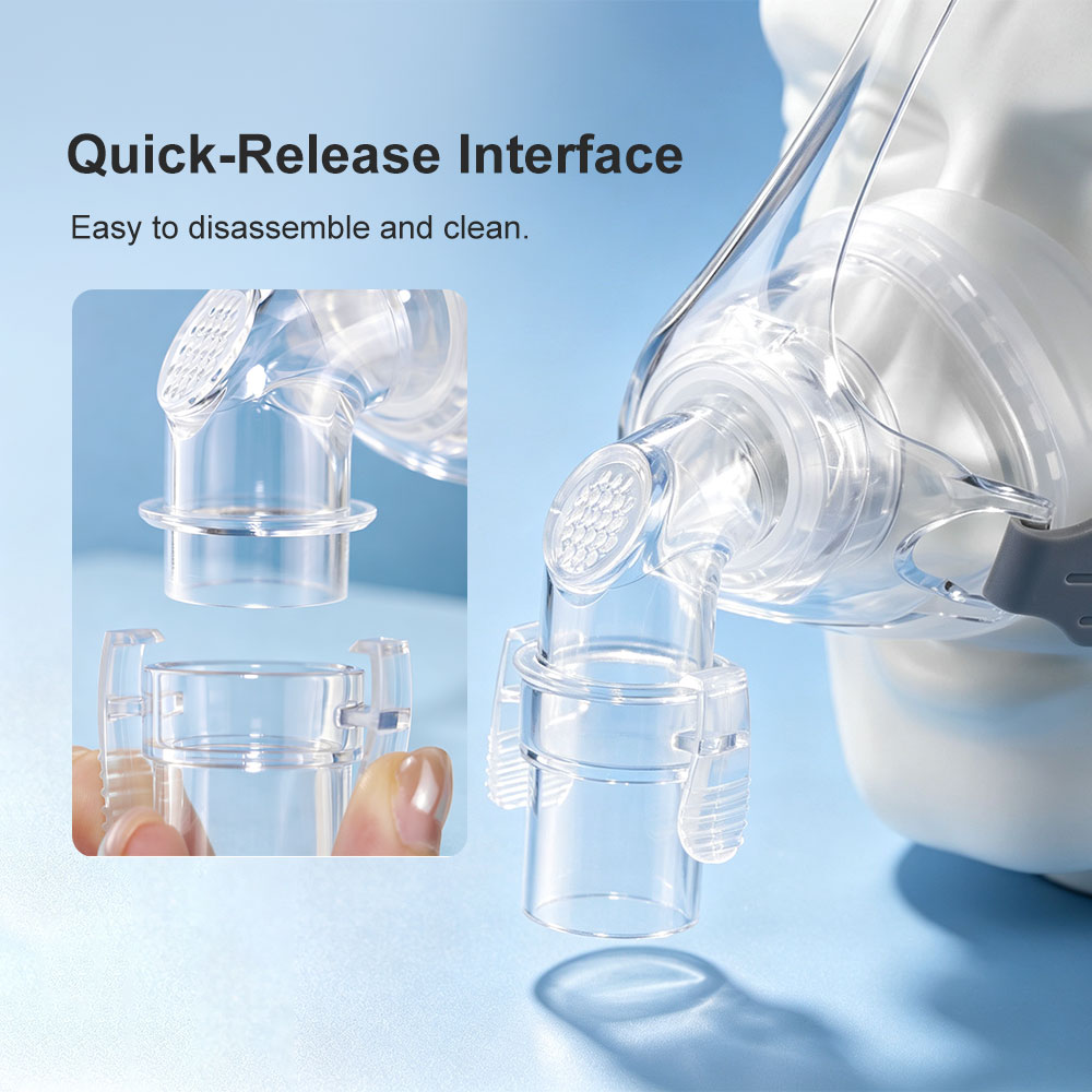 Universal CPAP Nasal Mask with - Silicone Mask Bracket ulasan dan harga