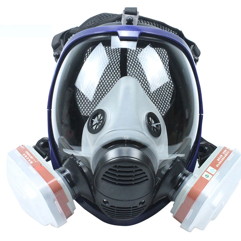 Chemical Mask 6800 7 in 1 Gas  - Dust Mask Construction ulasan dan harga