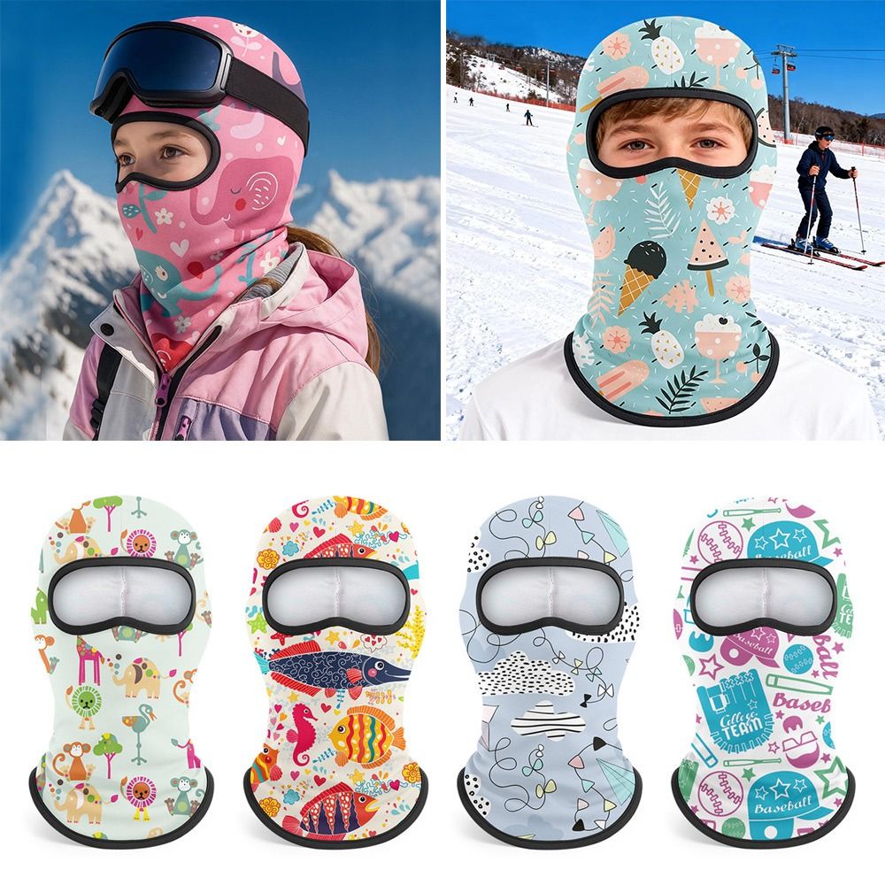1/2/3PCS Children Balaclava Wi - Kids Face Mask ulasan dan harga