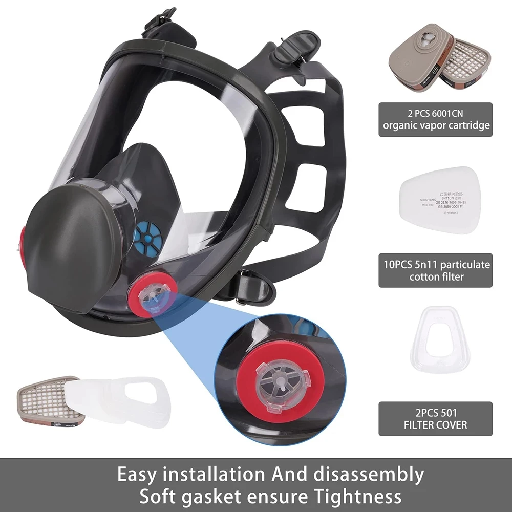 6800 Industrial Painting Spray - Dust Mask Construction ulasan dan harga